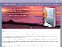 Tablet Screenshot of anneawilson.com